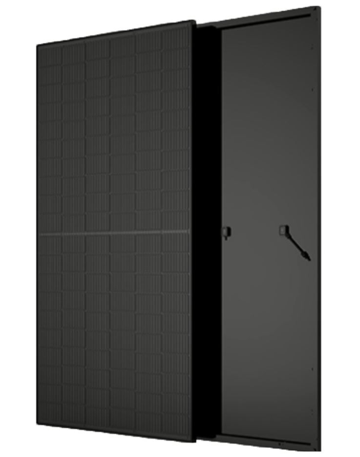 All black solar panel 1